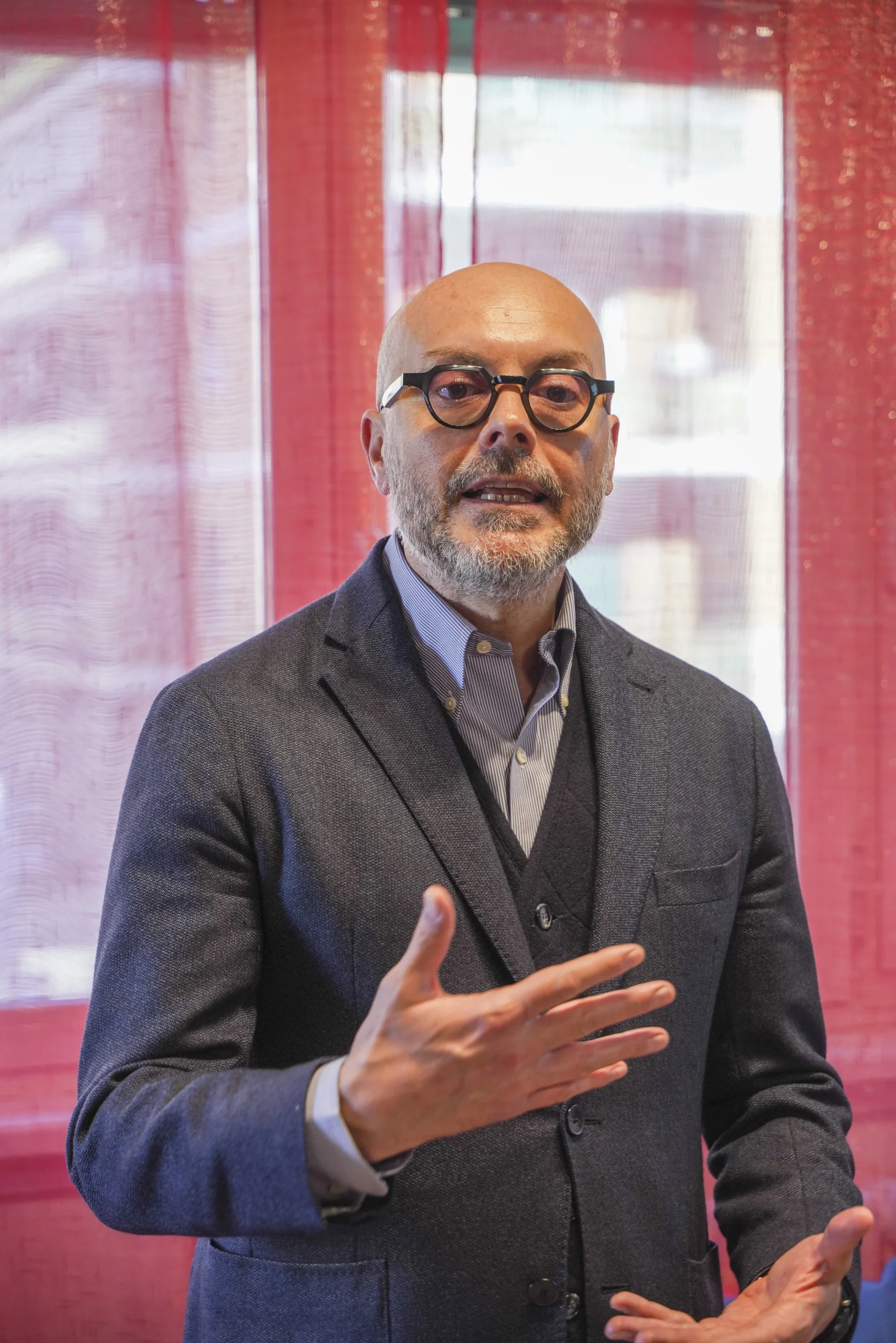 Prof. Stefano Pelaggi dall'Università Sapienza