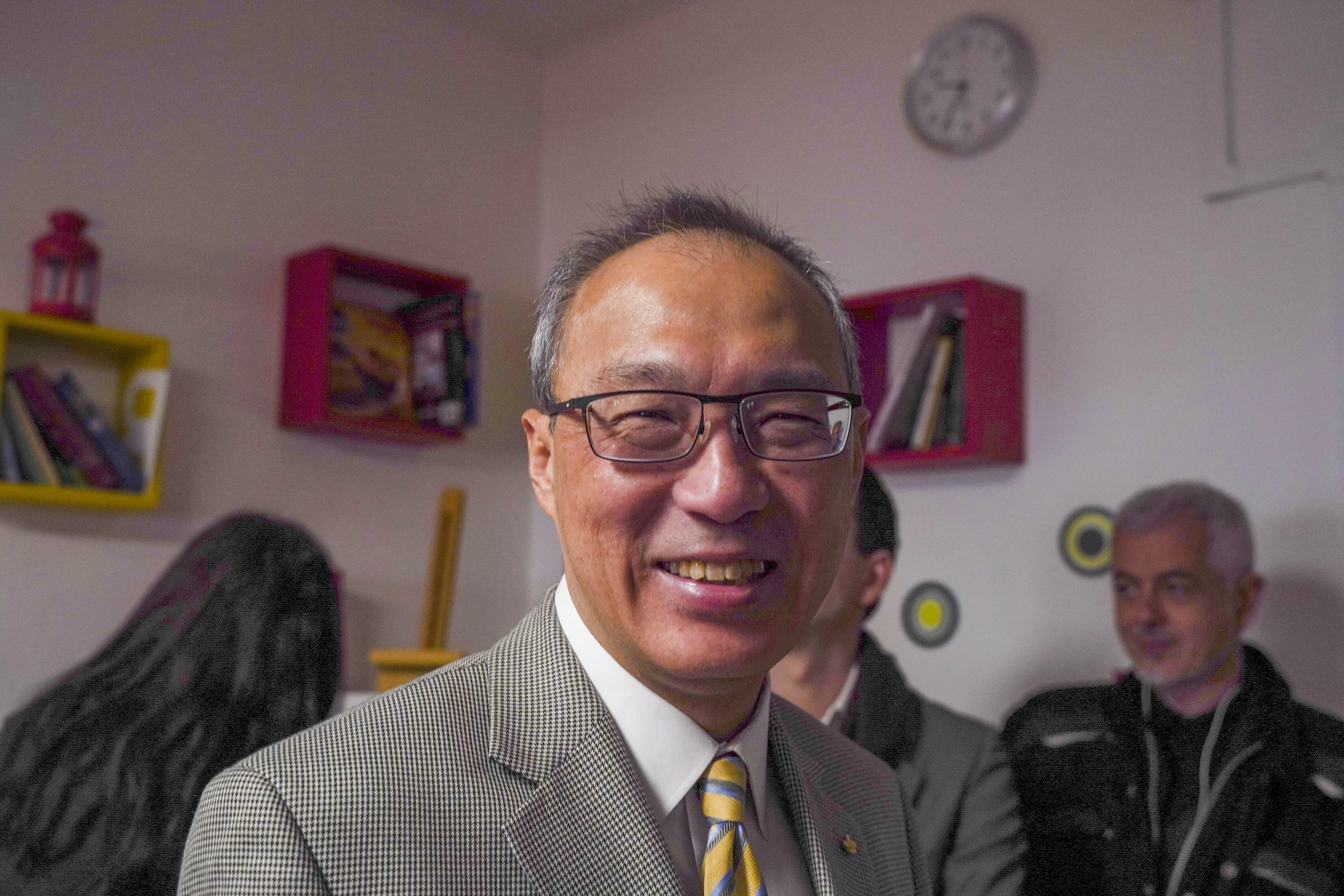 Tiziano Lung del consolato di Taiwan